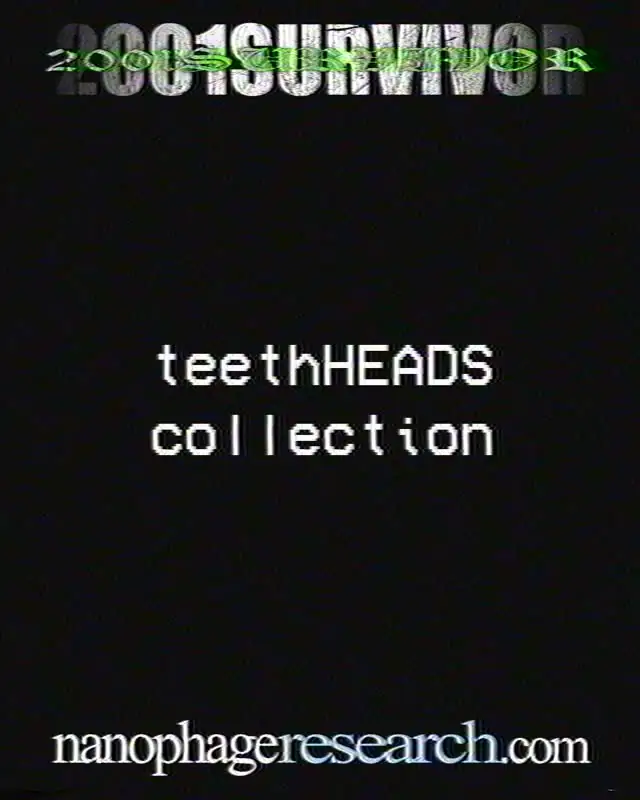 The Teeth Heads collection title card.